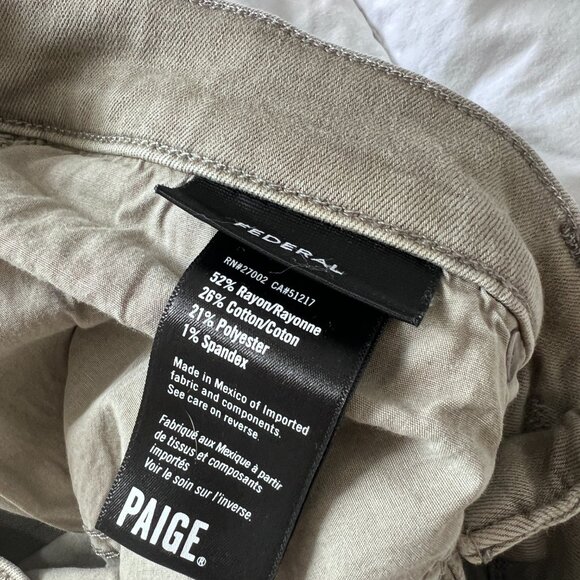 Paige Transcend Federal Slim Straight Jean - Picture 5 of 5